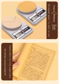 Retro Koyun Derisi Desenli Yazı Kağıdı Zarf Seti - Seçilen koyun derisi deseni - 15 Zarf 15 Yapıştırıcı 50 Kağıt - 12