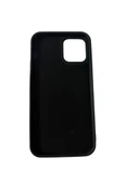 iPhone 12 ile Uyumlu Cappy Silikon Kılıf Siyah - 2