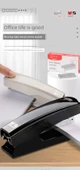 Orta Standart Zımba - Metal Bağlantı Çubuğu Siyah ABS916D7 - 8