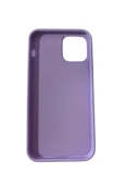 iPhone 12 ile Uyumlu Cappy Silikon Kılıf Lila - 2