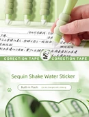 Yumuşak Tutma Su Etiketi Düzeltme Bandı - Gökkuşağı Pony + Sevimli Yunus 6 Paket/36 m thumbnail 8