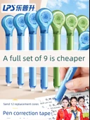 Düzeltme Bandı - 1 Paket Erişilebilir Lüks Yeşil - 6 m Toplam thumbnail 2