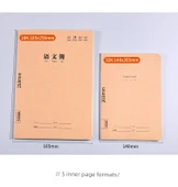 32K Kalınlaştırılmış Kompozisyon Metni Defteri - 5'li Paket - 10