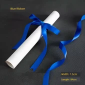 Ödül Sertifikası Süsleme Şeridi - Kırmızı - 1.5cm x 84cm - 4