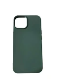 iPhone 14 ile Uyumlu Cappy Silikon Kılıf Yeşil - 2
