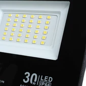 Powermaster PM-22585 30 Watt - 220 Volt 6500K IP66 150* Işık Açısı Siyah Slim Kasa Led Projektör - 4