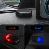 Araç Alarm Işığı Solar Enerjili LED Yanıp Sönen Hırsızlık Önleyici Sahte Güvenlik Uyarı Sistem - 6