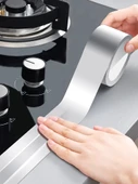 Su Geçirmez Mutfak Lavabo Sızdırmaz Bant - Ekstra Kalın Alüminyum Folyo 20 Metre x 3cm - 2