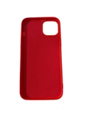 iPhone 14 Plus ile Uyumlu Cappy Silikon Kılıf Kırmızı - 1