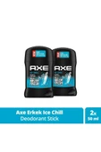 Axe Ice Chill Erkek Deodorant Stick 50 ml X2 - 1