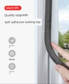 Kendinden Yapışkanlı Kapı Pencere Sızdırmazlık Şeridi - Beyaz - 9mm Genişlik - 10m Uzunluk - 23mm Kalınlık - 8