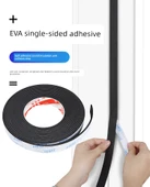 Kapı Pencere Sızdırmazlık Şeridi - 20mm Genişlik - 2m Uzunluk - 8mm Kalınlık thumbnail 7