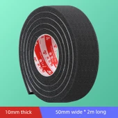 Yumuşak Sünger Sızdırmazlık Şeridi - 10mm Kalınlık 50mm Genişlik 2m Uzunluk - 1