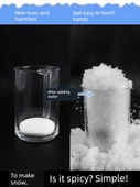 Yapay Kar Kalın Kuru Kar (Su Gerektirmeyen) - 500g - 5