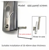 Panel Vida 666 Uzun 4 Paket - 35-45mm Kapı Kalınlığı - 8