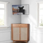 Hareketli Monitör 10-27" TV Duvar Askı Aparatı 2 Kollu 8KG Taşıma Evrensel Braket - 5