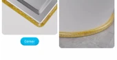 Su Geçirmez Küf Önleyici Dikiş Bantı - Renkli Gümüş 8mm x 6m (1 Rulo) - 10