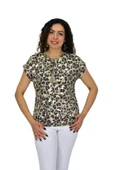 Kadın Kısa Kol Baskılı Bluz BGL-ST04705 thumbnail 2
