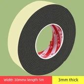 Kapı Pencere Aralığı Yalıtım Şeridi - 3mm Kalınlık - 30mm Genişlik - 5 Metre Uzunluk - 1