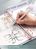 Seyyar Yapraklı Defter - Beyaz A5 Kapağı - 2 Adet - 6