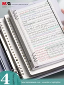 Seyyar Yapraklı Defter - Beyaz A5 Kapağı - 2 Adet - 2