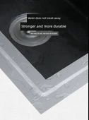 Su Geçirmez Küf Önleyici Mutfak Lavabo Sızdırmazlık Bandı - Gümüş - 80mm x 10m - 12