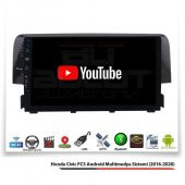Honda Civic FC5 Android Multimedya Sistemi (2016-2020) 2 GB Ram 16 GB Hafıza 2 Çekirdek Navibox - 3