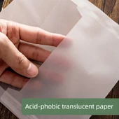Mat Sıvı Geçirmez Kağıt Zarf - Sülfürik Asit Zarf Şerit 5/20 + (5 paket) A5 Pembe Mektup Kağıdı 50 yaprak - 4