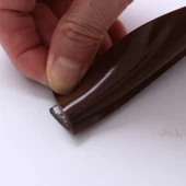 Kendinden Yapışkanlı Kapı Pencere Hava Sızdırmazlık Bandı - Derin Katchi Kumaş Rengi - 45mm - 5m - 4