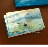 Sanatsal Tarz Yağlı Boya Postkart - Monet Yağlı Boya - 7