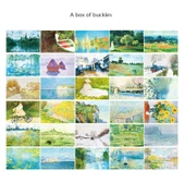 Sanatsal Tarz Yağlı Boya Postkart - Monet Yağlı Boya - 9