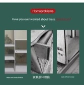 Retro Pastoral Avrupa 3D Çiçek Duvar Kağıdı - Açık Mavi-3 - 53cm x 3m thumbnail 10