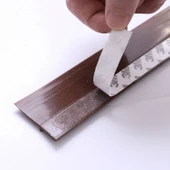 Kendinden Yapışkanlı Kapı Pencere Hava Sızdırmazlık Bandı - Derin Katchi Kumaş Rengi - 45mm - 5m - 5