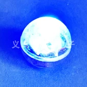 Dijital Titreşim Algılayan LED Işık Topu - 2.5CM Su Geçirmez Titreşim Topu Sarı Kasa 10 (Kırmızı ve Mavi Yanıp Sönen Işık) - 11