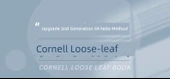 Minimalist Cornell Izgara Defteri A4 - 1 Beyaz Kapağı + Cornell Çekirdek - 2 Izgara - 7