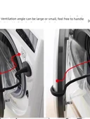 Manyetik Çamaşır Makinesi Kapı Tutucu - Beyaz 66mm - Güçlü Mıknatıs thumbnail 5