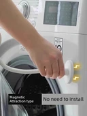 Manyetik Çamaşır Makinesi Kapı Tutucu - Beyaz 66mm - Güçlü Mıknatıs thumbnail 4