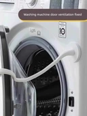 Manyetik Çamaşır Makinesi Kapı Tutucu - Beyaz 66mm - Güçlü Mıknatıs thumbnail 2