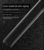 Silikon Darbe Önleyici Kapı Kolu Ped Mute Şeridi - Çin Kalınlaştırılmış 63x10x2.5mm [10 Paket] - 10