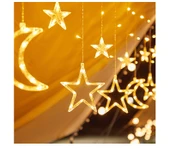 Yıldız Işığı Yıldızlı Gökyüzü LED Dekoratif Işıklar - Renk Noel Takımı - 3.5m Tak-Çalıştır Modeli - 12