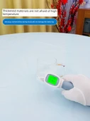 Yuvarlak Tek Kullanımlık Masa Örtüsü - Kırmızı - 2.13m - 5
