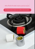 Su Geçirmez Mutfak Lavabo Kenar Bantı - Gümüş - 48mm x 10m - 10