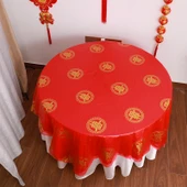 Tek Kullanımlık Masa Örtüsü - 1.6x1.6m - Xiao Xi - Ekstra Kalın - 10 Adet - 1