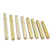 Demir Kapı Kolu Aksesuarları Kare Şaft Borusu - 140mm Uzunluk (Kesit 8*8) - 5