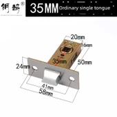 Tek Vida Priz Kilidi - 30mm Sıradan Tek Dilli (Rivet) - 11