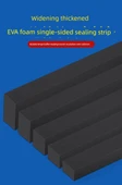 EVA Köpük Hava Sızdırmazlık Bandı - 50mm Genişlik - 1m Uzunluk - 40mm Kalınlık - 1 Paket - 7