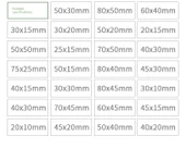 Termal Renkli Etiket Kağıdı - 50x80mm - 100 Yaprak - Beyaz - 4