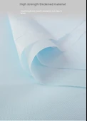 Çocuk Doğum Günü Dikdörtgen Tek Kullanımlık Masa Örtüsü - Açık Mor - 137cm x 274cm [3] - 8