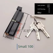 Yatak Odası Kapısı Ahşap Kapı Kolu Kilidi - Küçük 80 Bias (45+35 Dönüş) - 45mm Üstü Kapı Kalınlığı - Genel Amaçlı - Anahtarlı - 12