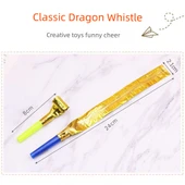 Ejderha Üfleme Düdüğü Parti Hornu - Karışık Paket 3 thumbnail 3